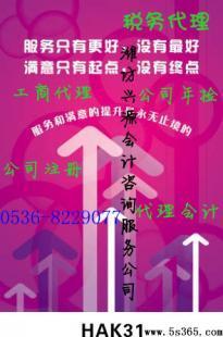 濰坊稅務代理哪家好？價格如何？探究興源會計咨詢服務公司